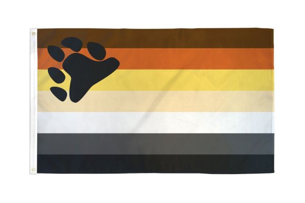 Bear Flag 3\' X 5\' Polyester