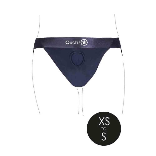 Vibrating Strap-on Open-Back Panty XS/S