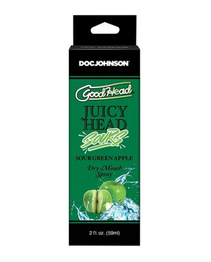 GoodHead Juicy Head Dry Mouth Spray - 2 oz Sour Green Apple