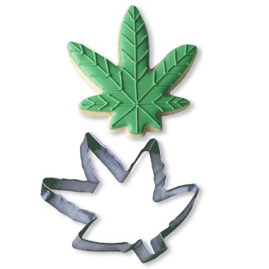 Cannabis Leaf Cookie Cutter