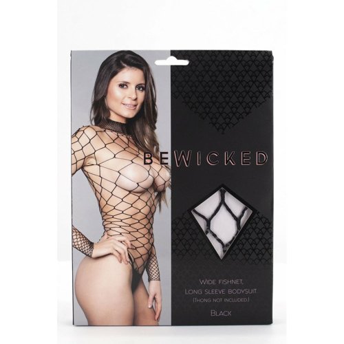 Dancing All Night Bodystocking - Black