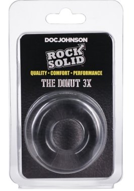 ROCK SOLID DONUT 3X CLEAR