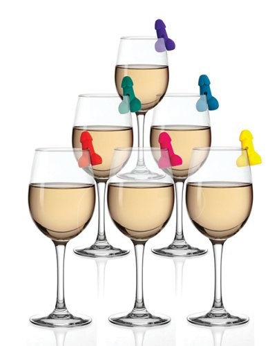 SUPER FUN PENIS SILICONE DRINK MARKERS