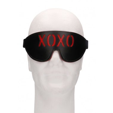 Ouch! Blindfold - XOXO - Black *