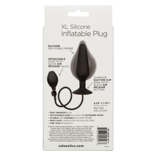 XL SILICONE INFLATABLE PLUG