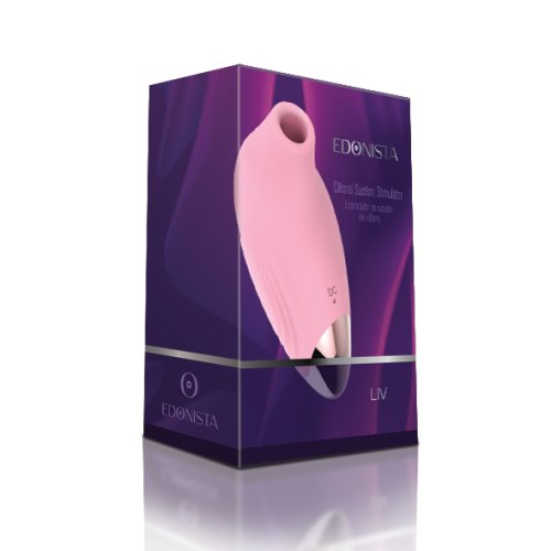 EDONISTA LIV CLITORAL SUCTION STIMULATOR PINK