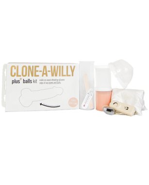 Clone-A-Willy Plus+ Balls Kit - Light Skin Tone