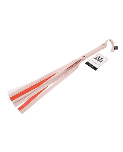 Sex & Mischief Peaches \'n CreaMe Stripe Flogger