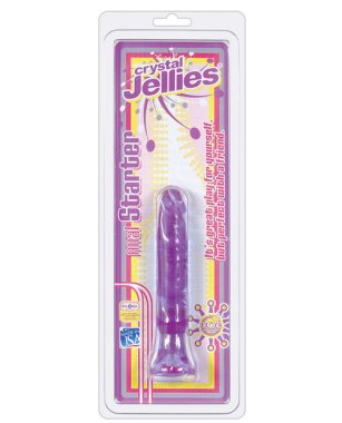 Crystal Jellies 5.5" Anal Starter - Purple
