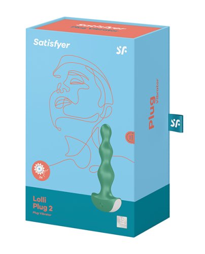 SATISFYER LOLLI-PLUG 2 GREEN (NET)