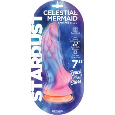 STARDUST CELESTIAL MERMAID 7IN SILICONE DILDO(Out Beg Mar)