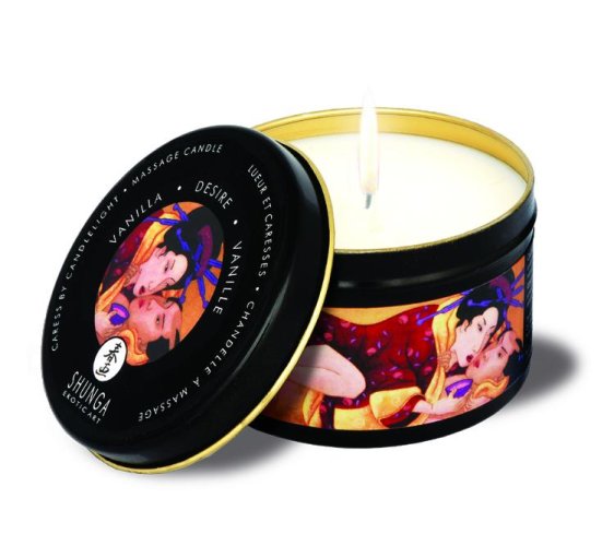 MASSAGE CANDLE DESIRE/ VANILLA 5.7 OZ