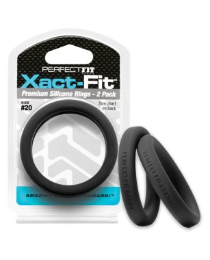 PERFECT FIT XACT-FIT #20 2 PK BLACK(Out Beg Oct)