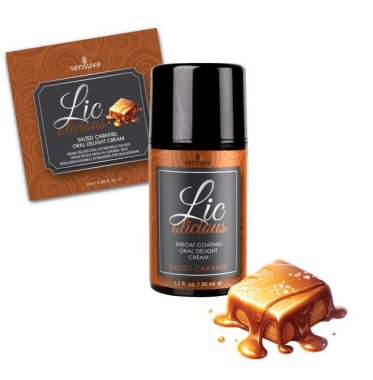 LIC O LICIOUS ORAL DELIGHT CREAM SALTED CARAMEL 6ML