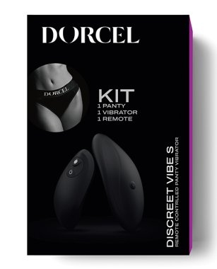 Dorcel Discreet Panty Vibe w/Panty XL - Black