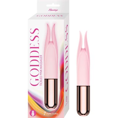 GODDESS TICKLED PINK MASSAGER PINK