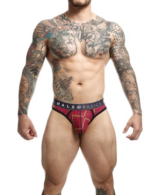 Male Basics Sexy Pouch Thong Tweed XL