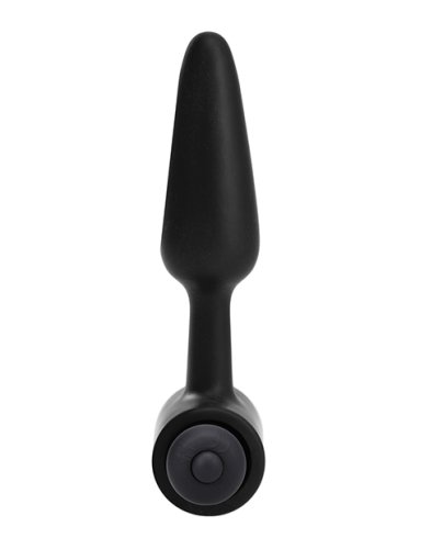 In A Bag 3\" Vibrating Butt Plug - Black