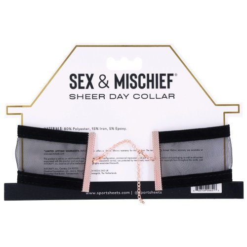 SEX & MISCHIEF SHEER DAY COLLAR