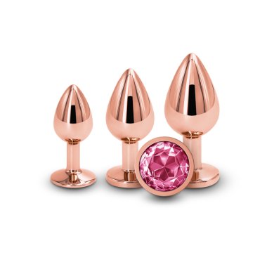 REAR ASSETS ROSE GOLD PINK GEM TRAINER KIT