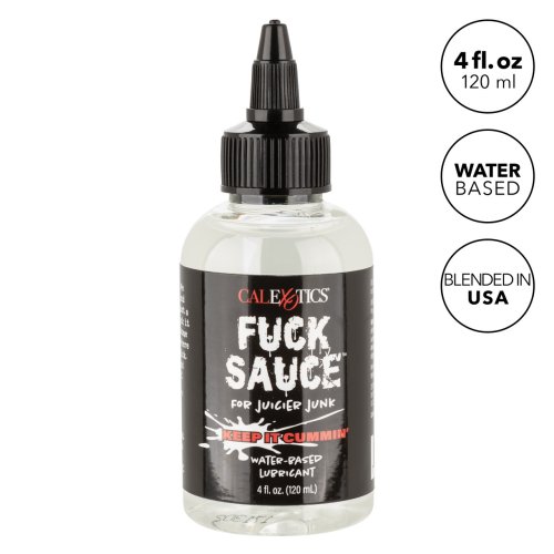 FUCK SAUCE WATER BASED 4 OZ LUBE