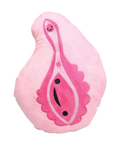 Shots Pussy Plushie w/Storage Pouch - Pink