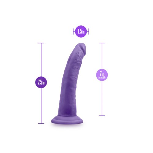 Au Naturel Bold Jack 7\" Dildo - Purple