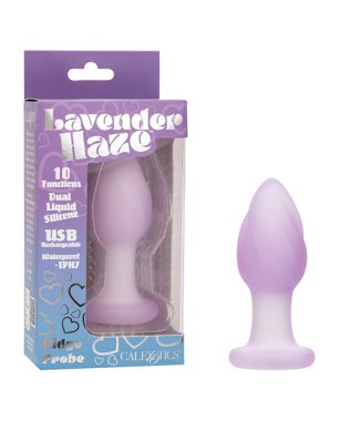 Lavender Haze Ridge Anal Probe - Lavender/White