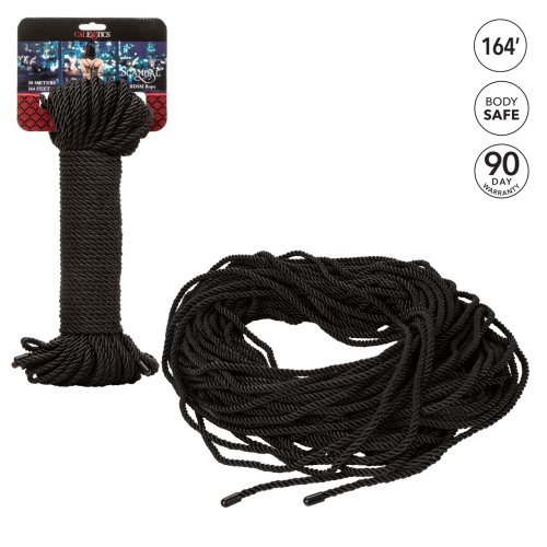 SCANDAL BDSM ROPE 50M/164 FT BLACK