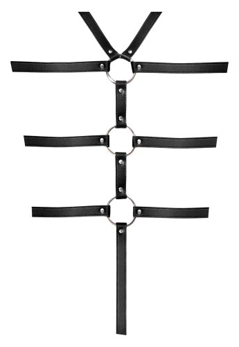 ELLONA TIE ME UP 1PC HARNESS SET BLACK O/S