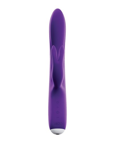 VeDO Thumper Bunny Rechargeable Dual Vibe - Deep Purple