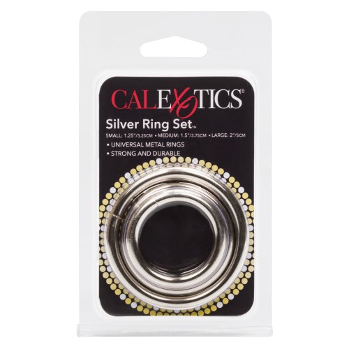 SILVER RING 3 PIECE SET