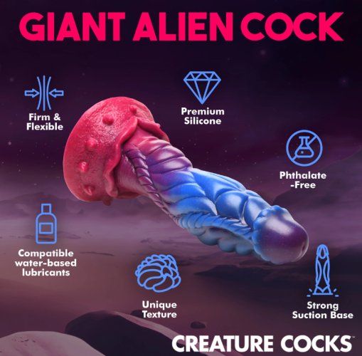 Intruder Alien Silicone Dildo