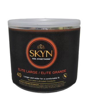 Lifestyles SKYN Elite Large Condom - Bowl of 40