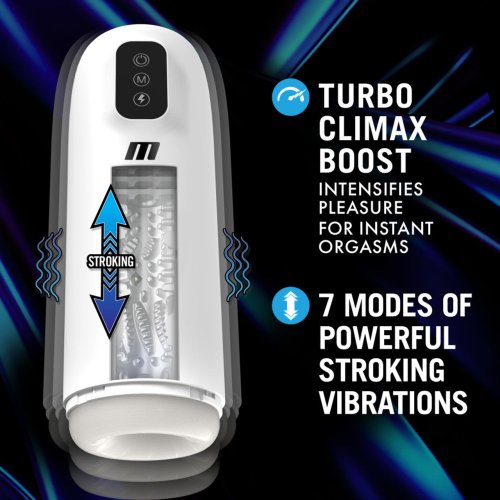 M for Men Robo-Bator Turbo Boost - White