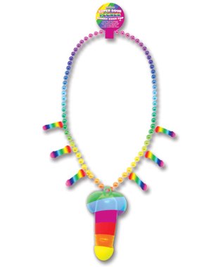 Rainbow Pecker Whistle Necklace
