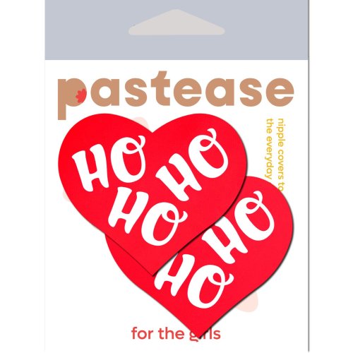 PASTEASE RED & WHITE HO HO HEARTS