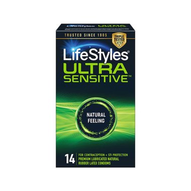 Lifestyles Ultra Sensitive Condoms 14pk*