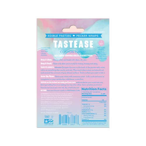 Tastease: Edible Pasties - Cotton Candy