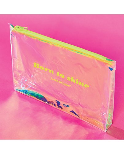 Love to Love Born to Shine Pouch - Acid Yellow