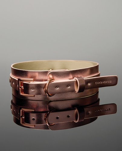 Pleasure Collection Adjustable Collar - Rose Gold