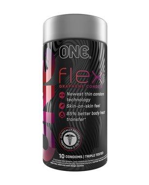 One Flex Graphene Condom - Pack of 12