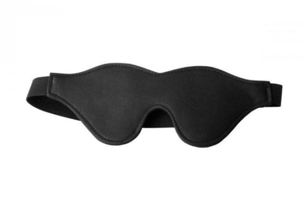 Strict Black Fleece Line Blindfold