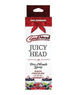 GoodHead Juicy Head Dry Mouth Spray - 2 oz White Chocolate & Berries