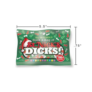 Suck a Bag of St Nick's Dicks - 3oz bag