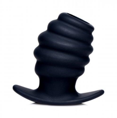 Hive Ass Tunnel Ribbed Hollow Plug - Sm