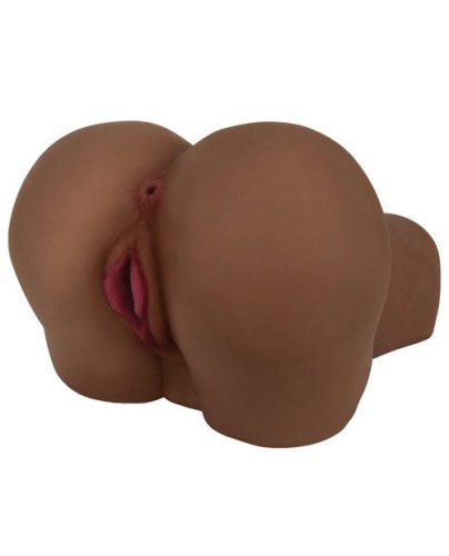 MISTRESS PARIS VIBRATING BUTT DOGGIE STYLE CHOCOLATE