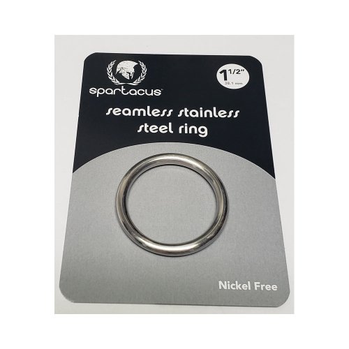 Seamless Stainless Steel Ring 1.5\"