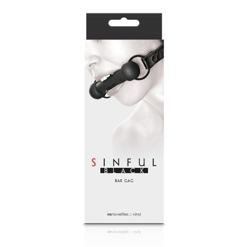 Sinful Bar Gag - Black