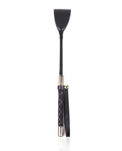 Plesur 12\" Riding Crop - Black